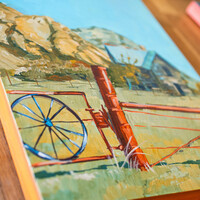 11x14 Thin Wood Panel Original Paintings - Thumbnail 3
