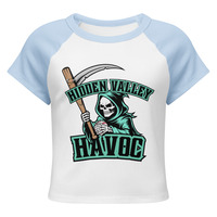 Havoc CROP TOP Raglan - Thumbnail 4