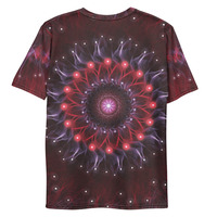 Cosmic Fractal Bloom Men's t-shirt - Thumbnail 1