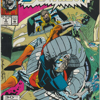 Marvel Comics Deathlok set of six (1991-92) 5, 6, 7, 8, 9, 10 Punisher X-Men FF Ghost Rider - Thumbnail 4
