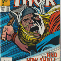 Marvel Comics The Mighty Thor set of five (1988) 393-397 Daredevil Black Knight - Thumbnail 2