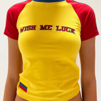 WISH ME LUCK CROP TOP - Thumbnail 1