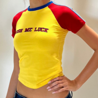 WISH ME LUCK CROP TOP - Thumbnail 3