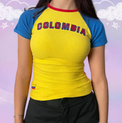 COLOMBIA CROP TOP