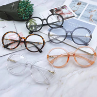 Retro Big Frame Eyeglasses  - Thumbnail 4