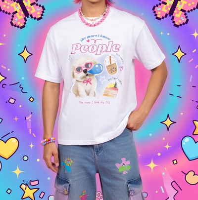 THE MORE I KNOW PEOPLE TEE
