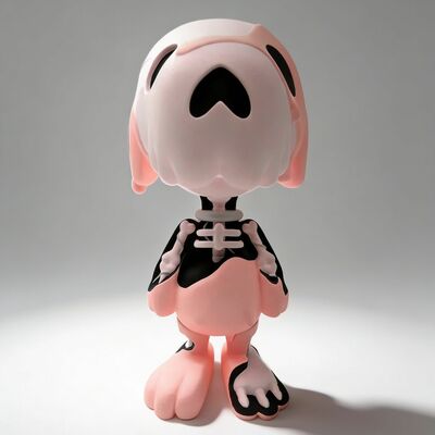 Arttoy by cote escriva "creepy snoop pink yohood ed. (2019)" 