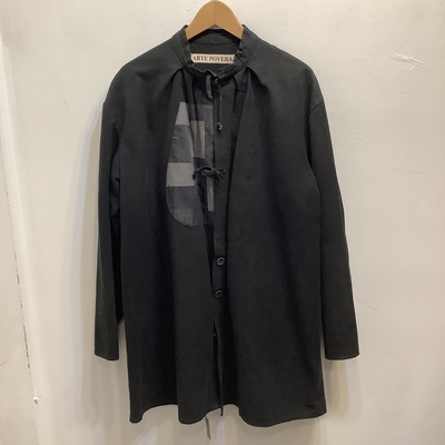 Arte povera black oriental shirt jkt