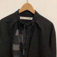 Arte Povera black oriental shirt JKT - Thumbnail 1