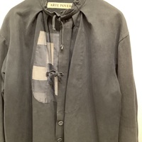 Arte Povera black oriental shirt JKT - Thumbnail 2