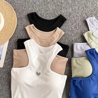 Heart-shaped Cutout Tank Top - Thumbnail 3