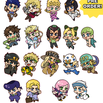 *new* jjba charms!