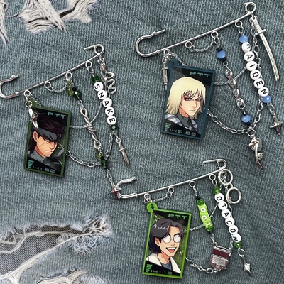 Metal gear solid safety pins