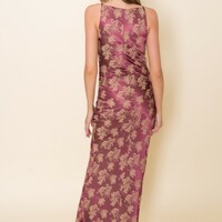Floral Print Maxi Slip Dress - Thumbnail 2