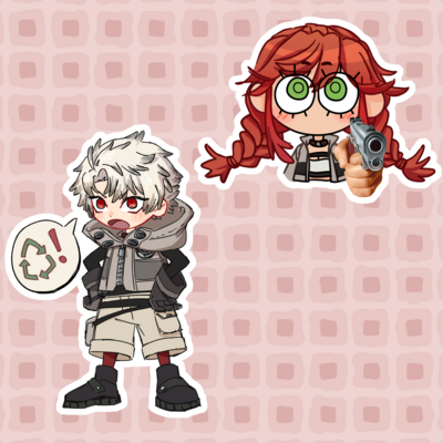 [gachiakuta] stickers