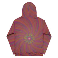 Hypnotic Spiral Vortex Hoodie - Thumbnail 1