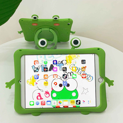 Frog pattern silicone cover for new ipad air mini ippc11