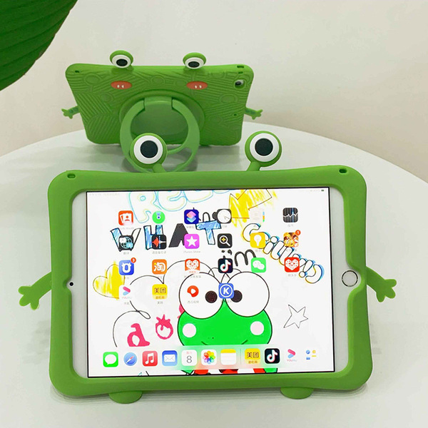 Frog Pattern Silicone Cover For New iPad Air Mini IPPC11