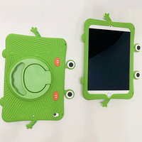Frog Pattern Silicone Cover For New iPad Air Mini IPPC11 - Thumbnail 2