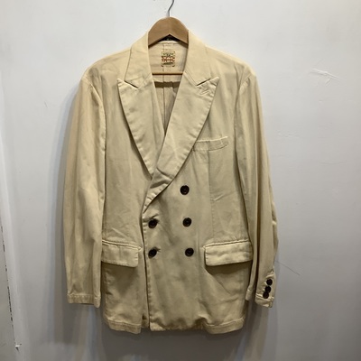 Nicole club for men yellow double brasted jkt 
