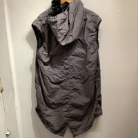 0000 sleevelss grey military parka  - Thumbnail 2