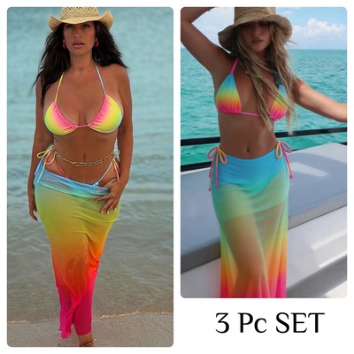 Rainbow bikini set-td