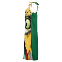 Suga Tie-strap midi dress - Thumbnail 1