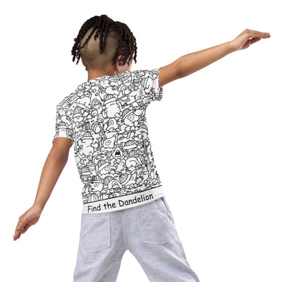 Dandilion kids crew neck t-shirt