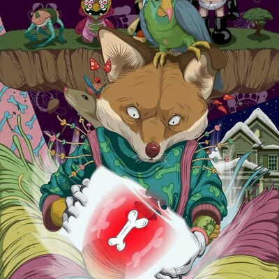 A3 print by dhani barragan "toy maker" 