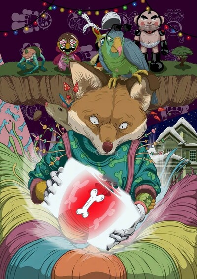 A3 Print by Dhani Barragan "Toy Maker" 