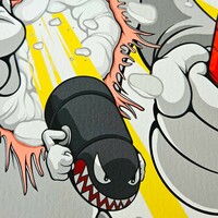 Oversize Print by Dhani Barragan "Rabbit Seasoning"  - Thumbnail 4