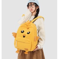 Kawaii Chicken Corduroy Backpack - Thumbnail 2