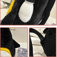 Penguin-themed plush backpack - Thumbnail 8