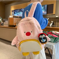 Penguin-themed plush backpack - Thumbnail 4