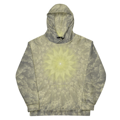 Radiant Abstract Sunburst Hoodie