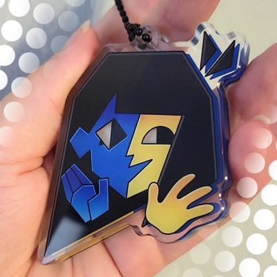 ENA Moving Eyes Keychain