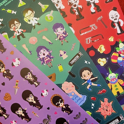 Horror Deco Stickers