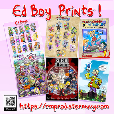 Ed boys themed art prints