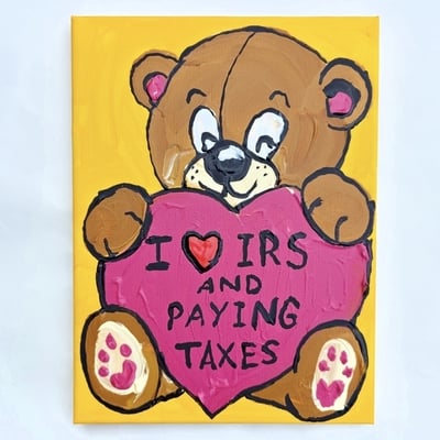 I heart irs and paying taxes