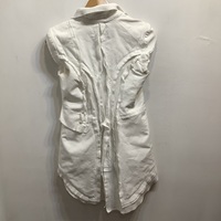 Comme des Garçons white boiled polyester sleeveless JKT  - Thumbnail 3