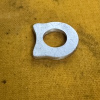 Stainless Shock Buffer for 1911 2011 protects the frame, buff rubber and improves recoil.  Made in USA - 3pk - Thumbnail 2