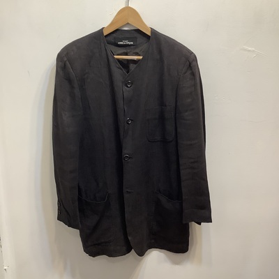 Tricot cdg black linen jkt