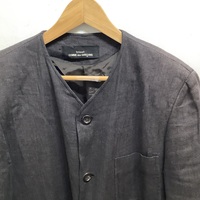 tricot CdG black linen JKT - Thumbnail 3