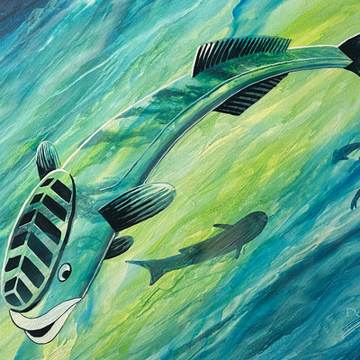 Mystic remora playmat