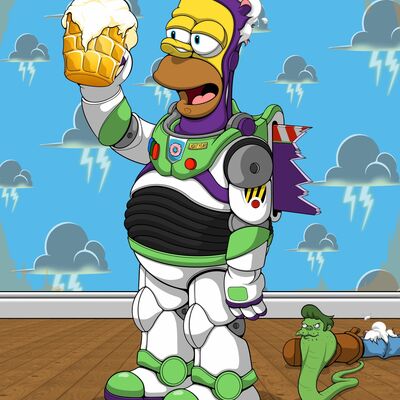 A3 print by dhani barragan "there's a snake in my boot!"