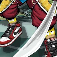 A3 Print by Dhani Barragan "Swoosh Warrior Color Ed."  - Thumbnail 4