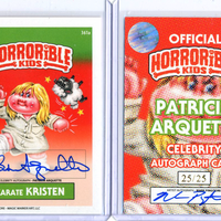 Horrorible Kids PATRICIA ARQUETTE - CELEBRITY AUTO Card - Thumbnail 1