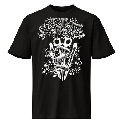 "ferocity, arrogance, gullibilty" - masc t-shirt