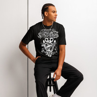 "Ferocity, Arrogance, Gullibilty" - Masc T-Shirt - Thumbnail 2