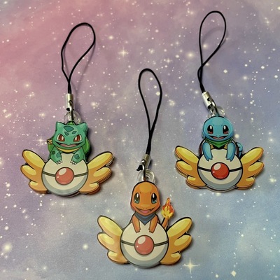 Pokémon Mystery Dungeon Phone Charms